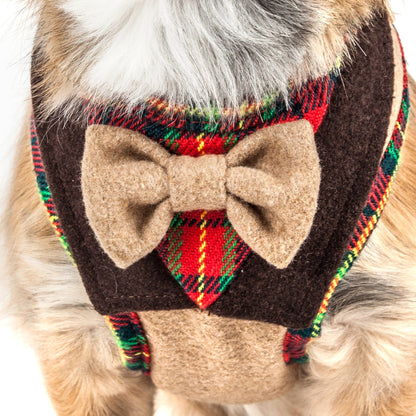 Pet Life ® Luxe 'Dapperbone' 2-In-1 Adjustable Fashion Dog Harness and Leash