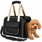 Pet Life ® Mystique Airline Approved Fashion Designer Travel Pet Dog Carrier w/ Pouch