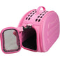 Pet Life ® 'Narrow Shelled' Lightweight Collapsible Military Grade Fashion Designer Travel Pet Dog Carrier Crate