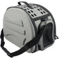 Pet Life ® 'Narrow Shelled' Lightweight Collapsible Military Grade Fashion Designer Travel Pet Dog Carrier Crate