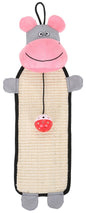 Pet Life ® 'Paw-Pleasant' Hanging Sisal & Jute Carpet Kitty Cat Scratcher with Toy