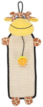 Pet Life ® 'Paw-Pleasant' Hanging Sisal & Jute Carpet Kitty Cat Scratcher with Toy