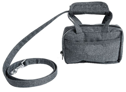 Pet Life ® 'Posh Walk' Purse Dog Leash, Accessory Holder and Waste Bag Dispenser