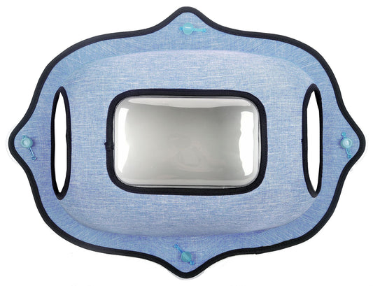 Pet Life ® 'Purr-view' See-through Suction Cup Kitty Cat Lounger and Bed