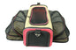 Pet Life ® 'Roomeo' Airline Approved Dual Expandable and Folding Collapsible Fashion Travel Pet Dog Carrier Crate