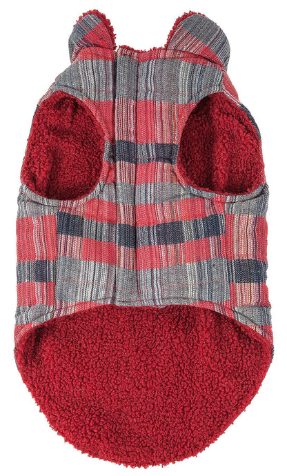 Pet Life ® 'Scotty' Tartan Classical Insulated Fashion Plaid Dog Coat