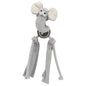Pet Life ® 'Tennis Pawl' Rope  Squeaker and Crinkle Tennis Dog Toy