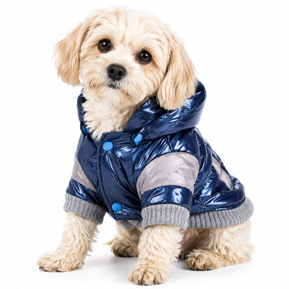 Pet Life ® 'Vintage Aspen' 3M Insulated Sporty Ski Dog Jacket w/ Removable Hood