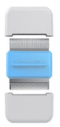 Pet Life ® 'Zipocket' 2-in-1 Underake and Stainless Steel Travel Grooming Pet Comb