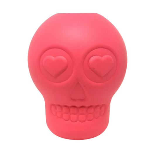 Sugar Skull Dog Chew Toy & Treat Dispenser - USA Made | SodaPup