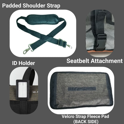 Mr. Peanut's Rhodium Series Mini Size Soft Sided Pet Carrier - Note Sizing in Description