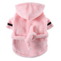 Luxury Soft Pet Dog Puppy Hooded Bathrobe