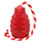 USA-K9 Grenade Rubber Dog Chew Toy | K9 Handler Reward Toy | Blue | USA Made