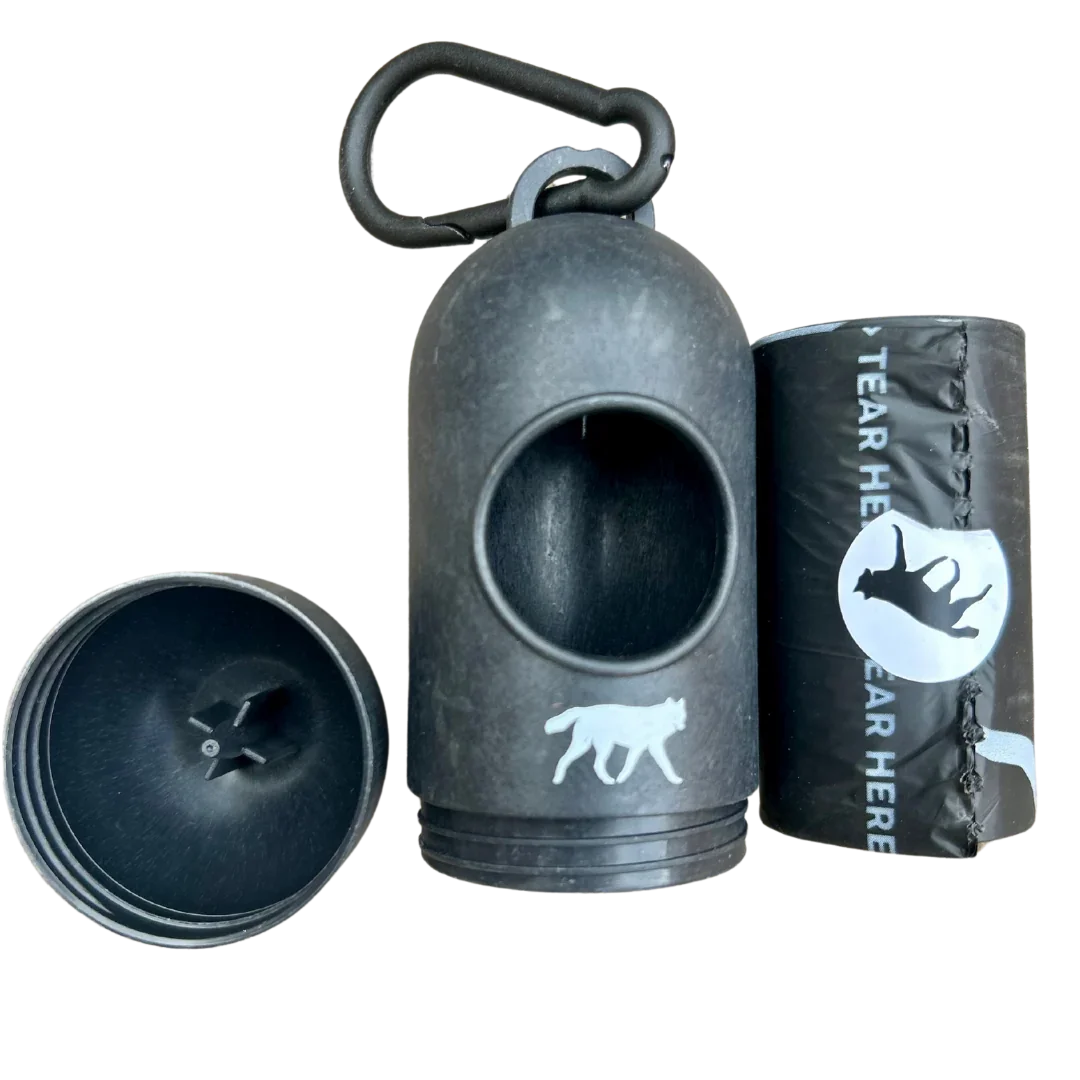 compostable plant-based dog poop bags with dispenser 450 count