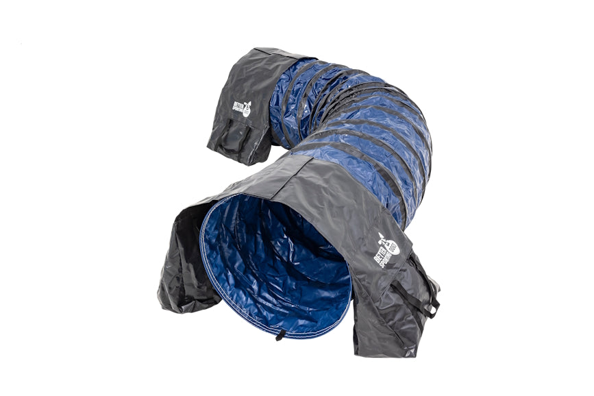 Better Sporting Dogs Heavy Duty Dog Agility Tunnel – 10 ft PVC Training Tunnel with Sandbags