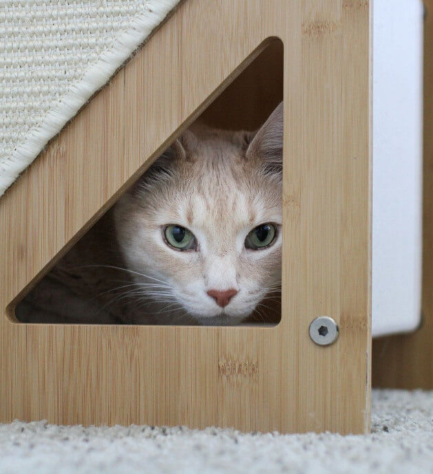 The Overlook - Sturdy - Bamboo Cat Tree