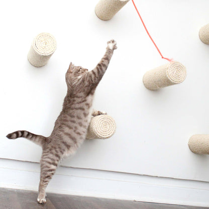 Floating Cat Step for Wall