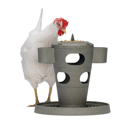 Snack / Feed Tower for Chickens – 100% Recycled, Eco-Friendly Feeder