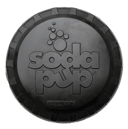 Magnum Bottle Top Flyer Rubber Frisbee for Heavy Chewers | Large | USA Made