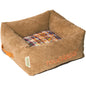 Touchdog ® 'Exquisite-Wuff' Quilted Squared Designer Dog Bed