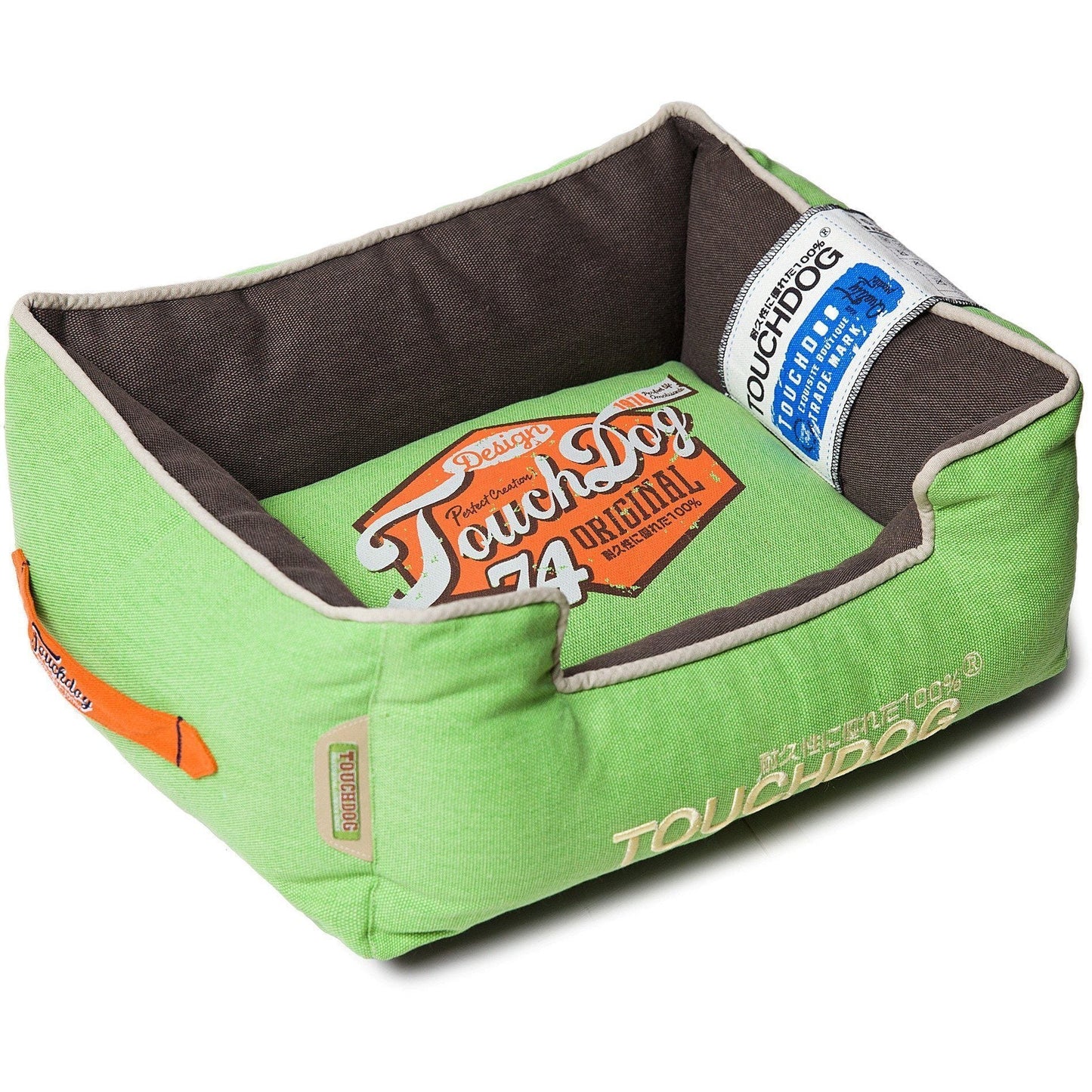 Touchdog ® 'Sporty Vintage' Original Reversible Rectangular Designer Dog Bed