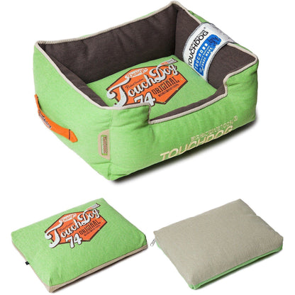 Touchdog ® 'Sporty Vintage' Original Reversible Rectangular Designer Dog Bed