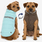 Touchdog ® Waggin Swag Ultra-Plush Insulated and Reversible Dog Coat