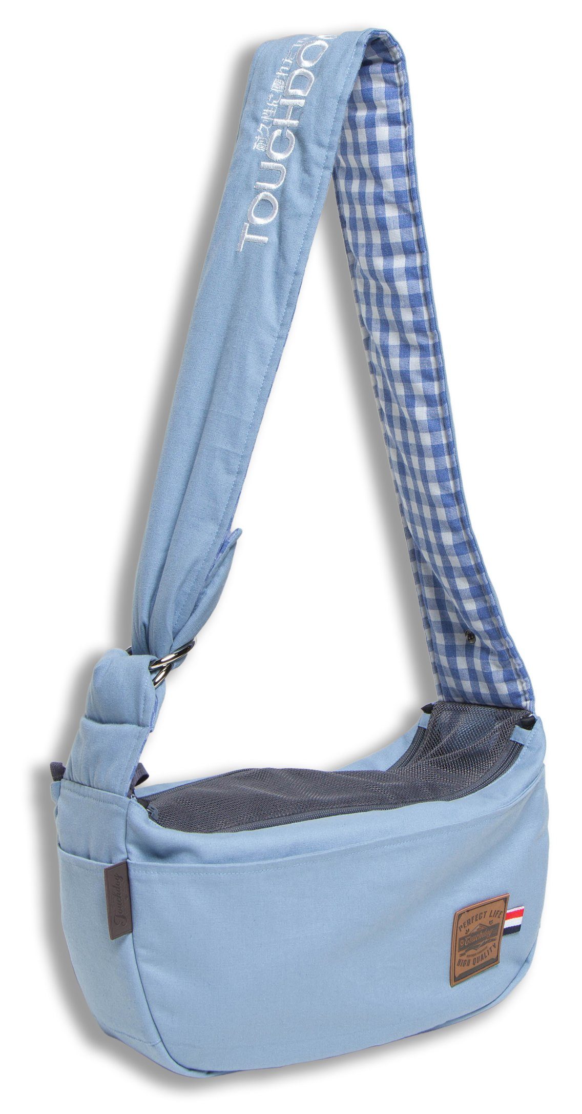 Touchdog 'Toga Bark' Over-The-Shoulder Hands-Free Pet Carrier