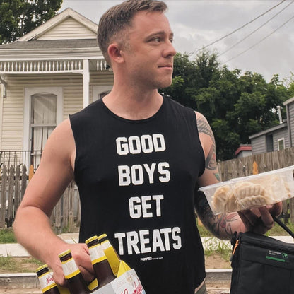 Good Boys Get Treats Muscle Tank | Gift for Dog Dads & Dog Lovers