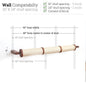Horizontal Scratching Post for Cats