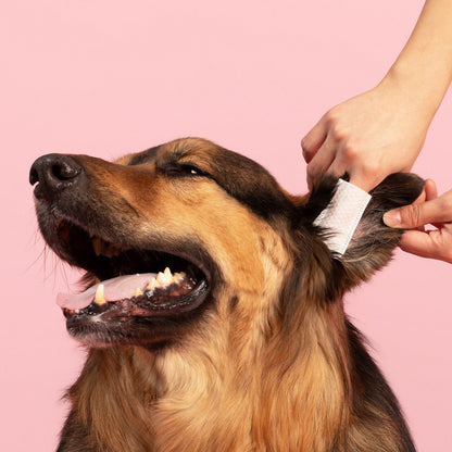 Ear Relief Finger Wipes for Pets (50 Count)