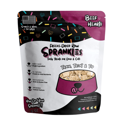 Wholesale Freeze Dried Beef Hearts Treats