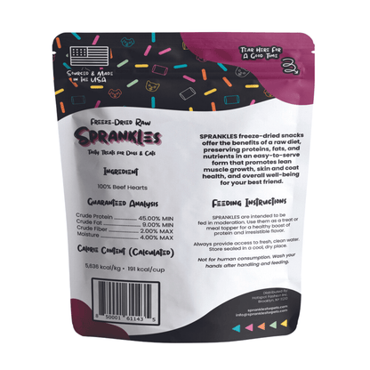 Wholesale Freeze Dried Beef Hearts Treats