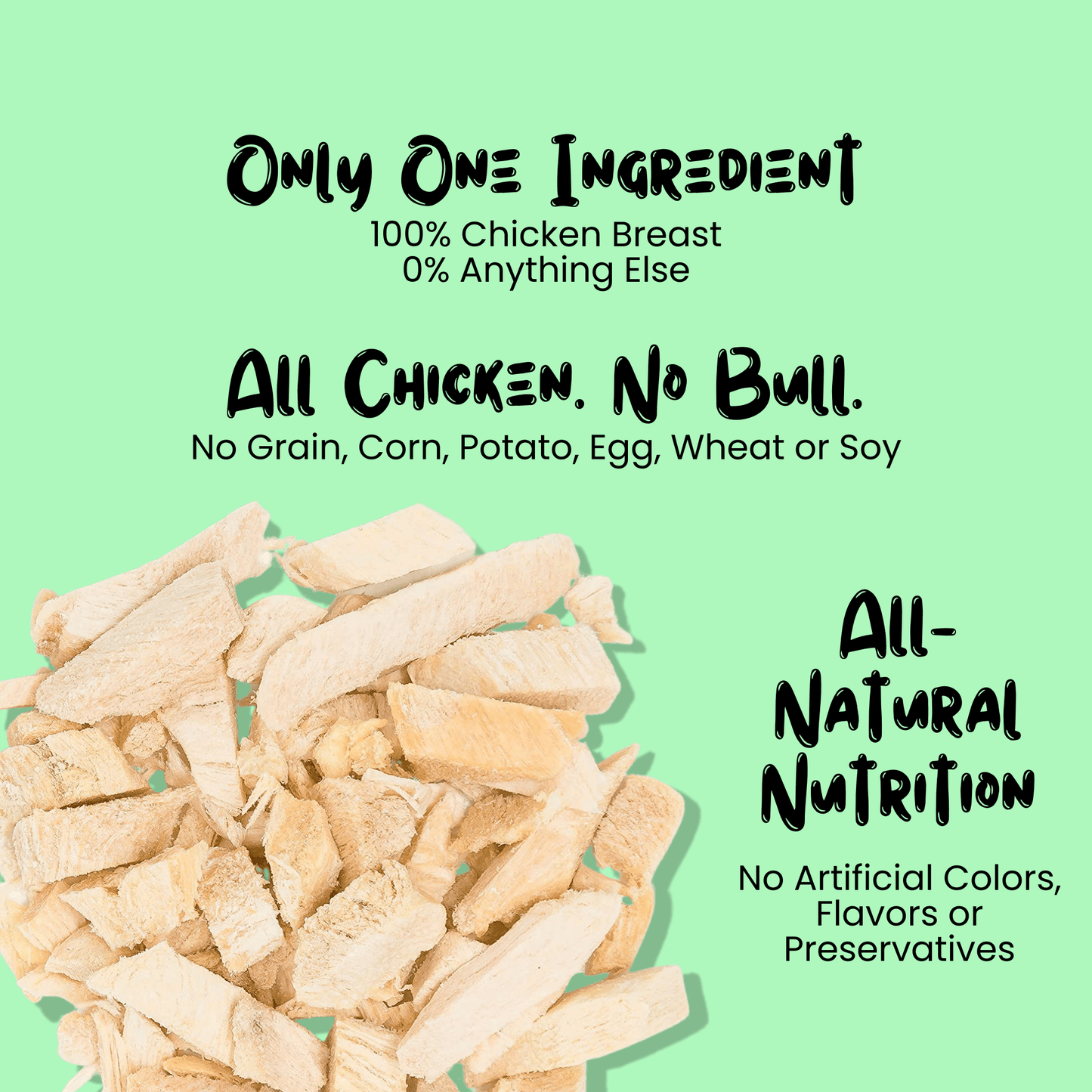 Wholesale Freeze Dried Chicken Breast Treats