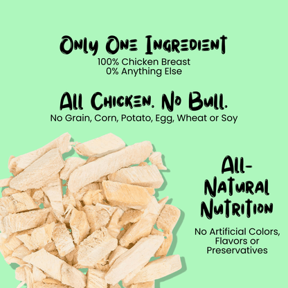 Wholesale Freeze Dried Chicken Breast Treats