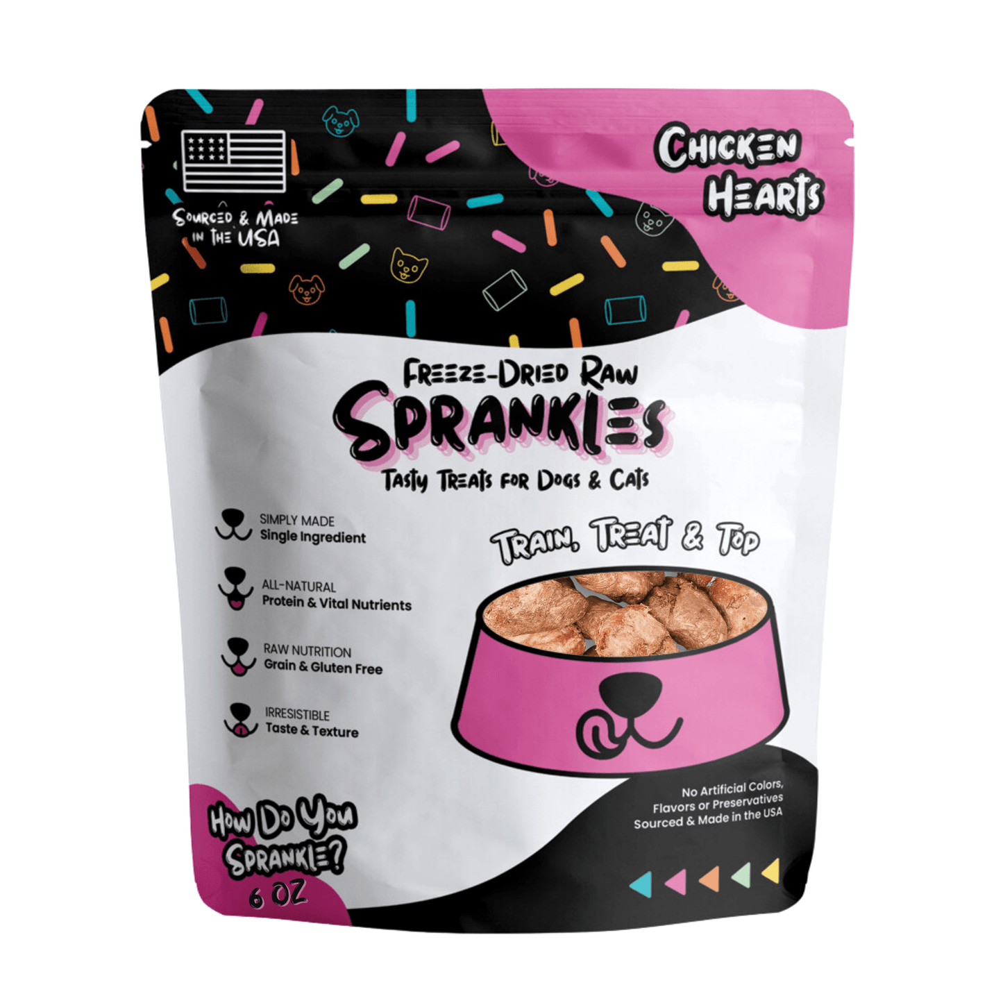 Wholesale Freeze Dried Chicken Heart Treats