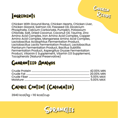 Wholesale Freeze Dried Raw Chicken Recipe, Meal Topper