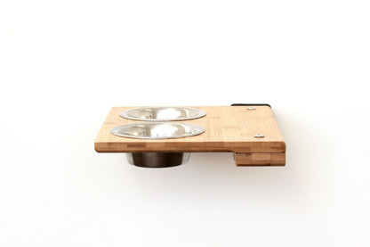 Wall Mounted Cat Feeding Shelf