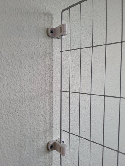 XPen Wall Mounting Brackets - Heavy Duty Pet Pen Hardware (4-Pack)
