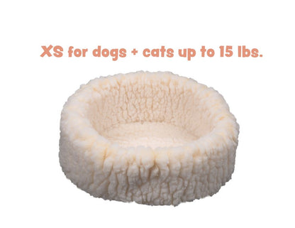 HuggleFleece® HuggleSnuggler™ Cat & Dog Beds