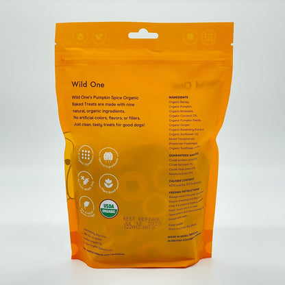 Organic Pumpkin Spice Dog Treats
